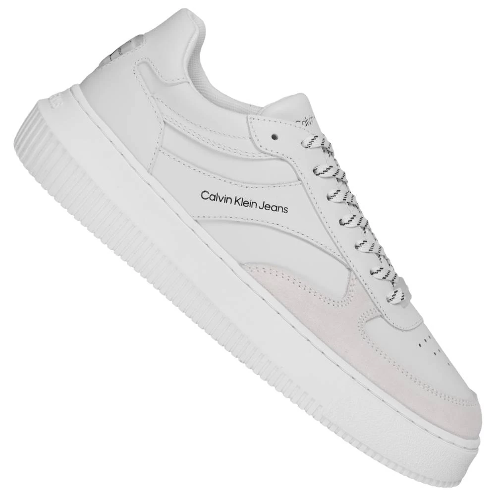 Calvin Klein Jeans Chunky Cupsole 1 Femmes Sneakers En Cuir YW0YW00510YAF 1 Calvin Klein Jeans Chunky Cupsole 1 Femmes Sneakers En Cuir YW0YW00510YAF