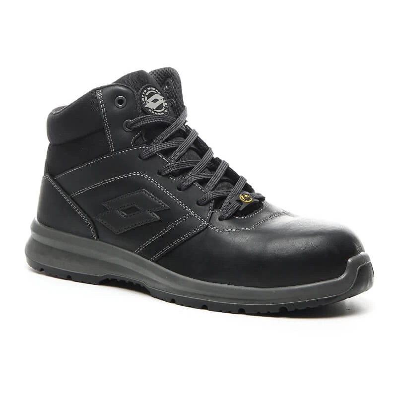 Chaussure Sécurité Montante Race Mid 400 Noir Lotto Works 1 Chaussure Sécurité Montante Race Mid 400 Noir Lotto Works